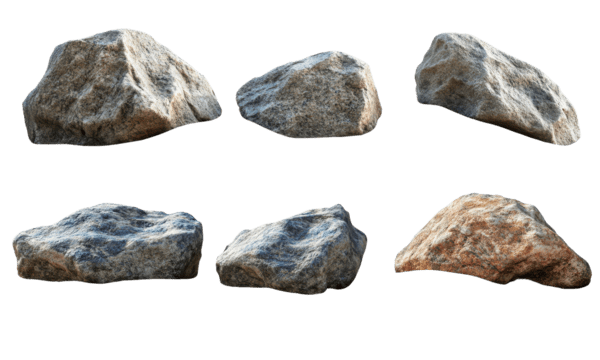 Banner ilustracion de rocas naturales